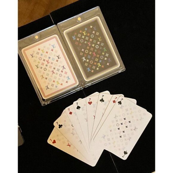 READ! LOUIS VUITTON MULTICOLOR MURAKAMI PLAYING CARDS SOLD INDIVIDUALLY - Picture 6 of 10